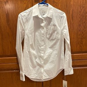 a new day White Button Down Shirt